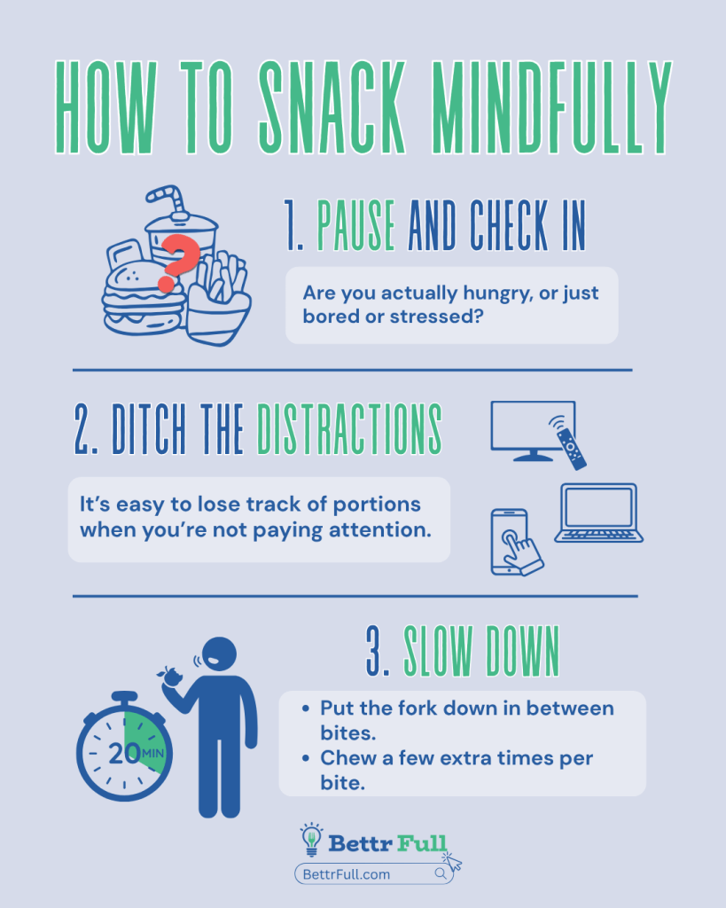 How to snack mindfully